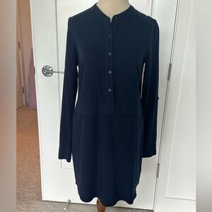 Splendid Shift Style Dark Navy Shirt Dress Womens size XSmall